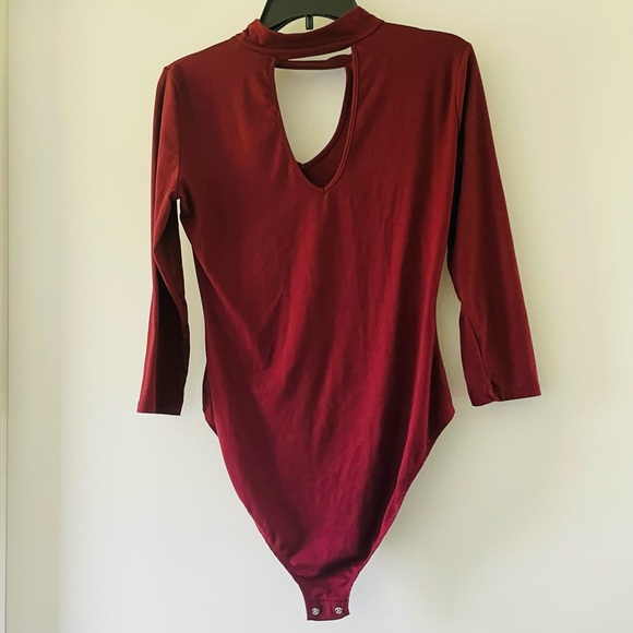 Tops - Soft Choker Bodysuit